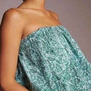 Anthropologie Cecelia Pettersson Palm Swing Tube Top XSP New